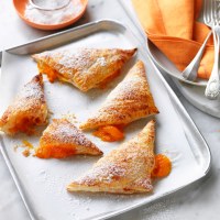 Apricot Turnover with Sugared Puff Pastry