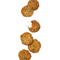 Chewy Oat, Pepita and LSA Cookies