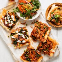 Butter Chicken Upside-Down Sheet Pan Pie