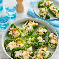 Egg and Tuna Salad Cups