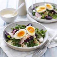 Egg and Chicken Salad Bowl