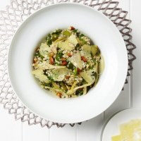 Farro, Artichoke, Lemon and Pecorino Romano Salad