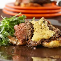 Crusted Beef with Lemon Thyme Bearnaise