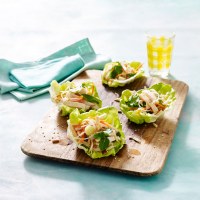 Asian Chicken and Herb Lettuce Cups