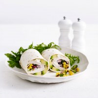 Spicy Mexican Chicken Wrap