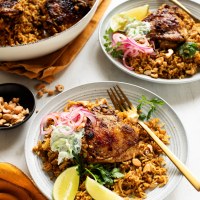 One Pan Korma Chicken and Rice