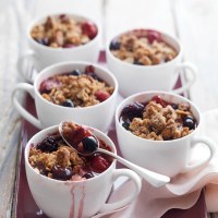 Mixed Berries & Pear Cookie Crumbles
