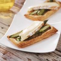 Brie and Asparagus Galettes