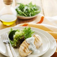 Chicken With Herb and Seeded Mustard Sauce