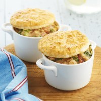 Individual Country Chicken and Vegetable Pies