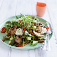 Barbecue Mushroom Salad