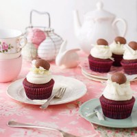 Red Velvet Easter Cupcakes