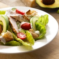 Chicken and Garlic Ciabatta Salad