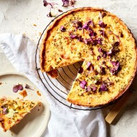 Classic Quiche Lorraine with a Simple Homemade Pastry