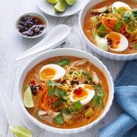 Red Thai Chicken Noodle Soup