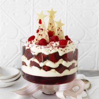 Red Velvet Christmas Trifle