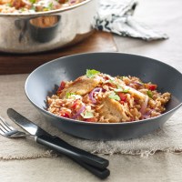 Spiced Chicken and Tomato Pilaf