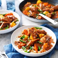 Sweet and Savoury Sausage Curry