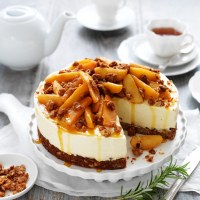 ANZAC Caramel Apple Cheesecake