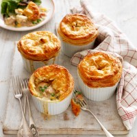 Chicken and Vegetable Pot Pies