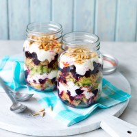 Berry Nice Weet-Bix Breakfast in a Jar