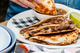 Lamb Birria Tacos by Justine Schofield