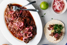 Beef Cheek Tacos by Justine Schofield