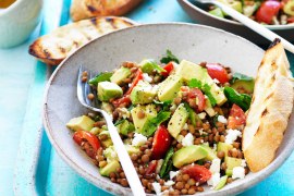 Avocado Lentilicious Salad