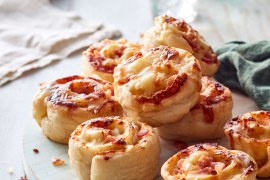 Cheesy Pizza Scrolls #shorts