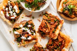 Butter Chicken Upside-Down Sheet Pan Pie