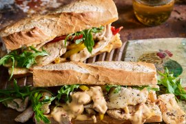 Philly Chicken Steak Sandwich