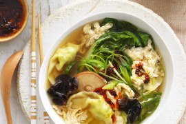 Egg Drop Wonton Soup