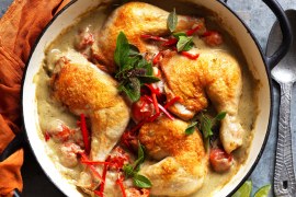 Green Thai Curry Roast Chicken
