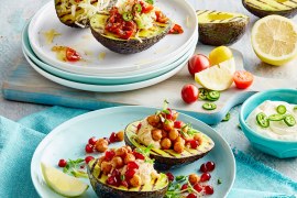 Grilled Avocados 2 ways