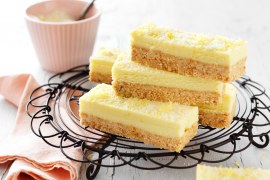Lemon Coconut Slice