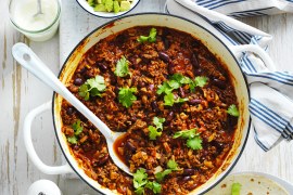 Chilli Mushroom Con Carne