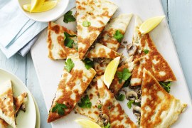 Mushroom, Lamb and Feta Gozleme