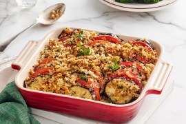 Eggplant Parmesan Gratin