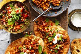 Beef Mince and chickpea curry