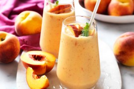 Peach and Coconut Smoothie