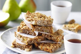 Pear and Oat Slice