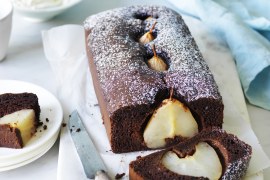 Chocolate Pear Loaf