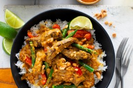 Quick Balinese Beef and Vegetable Curry