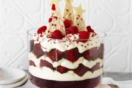 Red Velvet Christmas Trifle