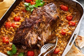 Slow Cook Pork Korma and Split Pea Curry