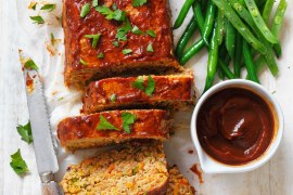 Veggie Packed BBQ Meatloaf