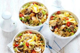 Mushroom Fried Rice