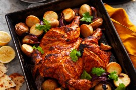 Tandoori Roast Chicken with Potatoes