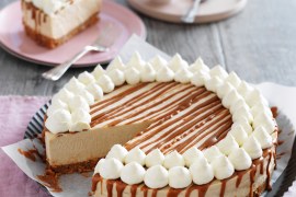 Celebration Caramel and Biscoff Cheesecake