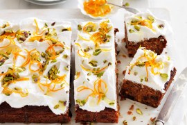 Hot Cross Spiced Carrot Cake